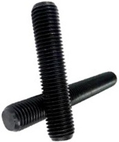 1/4" - 20 X 24" FULLY THREADED STRAIGHT ROD SAE J429 GR 8 PLAIN