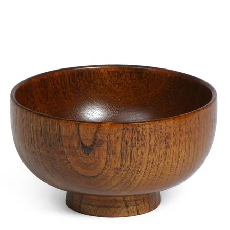 Wooden 4.5" Soup Bowl
