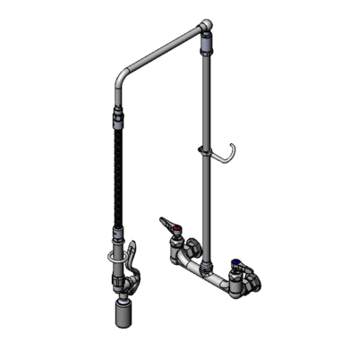 T&S Brass B-0131-C Pre-Rinse Unit Overhead Swivel Arm