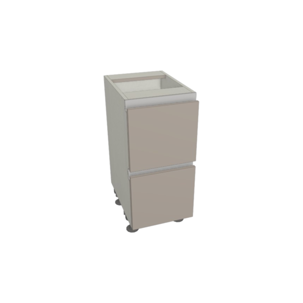 Capri Gola Vanity 2 Drawer Base 15" x 31.5" x 21"