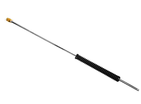 36" Molded Grip Plated Steel Lance with Coupler 