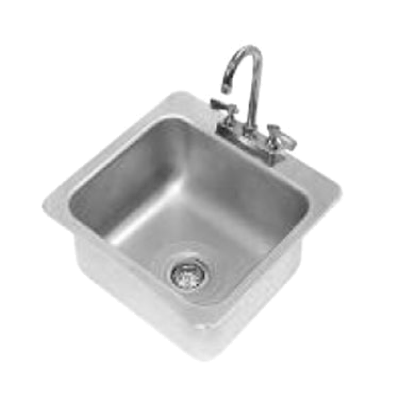 Advance Tabco DI-1-168 Drop-In Sink 1-Compartment