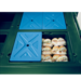 Cambro KVC856C519 Camkiosk Cart with 6 Pan Wells & Kentucky Gree