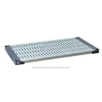 MetroMax 4 MAX4-2442G Plastic Industrial Shelf with Grid Mat, 24" x 42