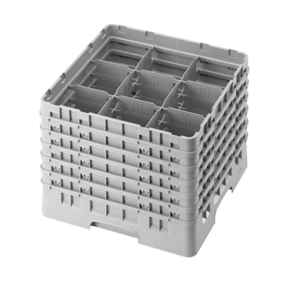 Cambro 9S1114119 Camrack Glass Rack with 6 Extenders