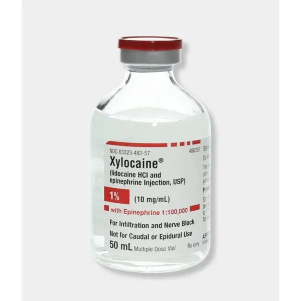 Xylocaine w/epi, Injection, 1%, 50 mL (1/ea) Vial NDC 63323048257