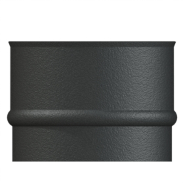 100mm VP 75mm Length Matt Black