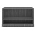 PL1013 OPEN BOOKCASE - Newport Gray