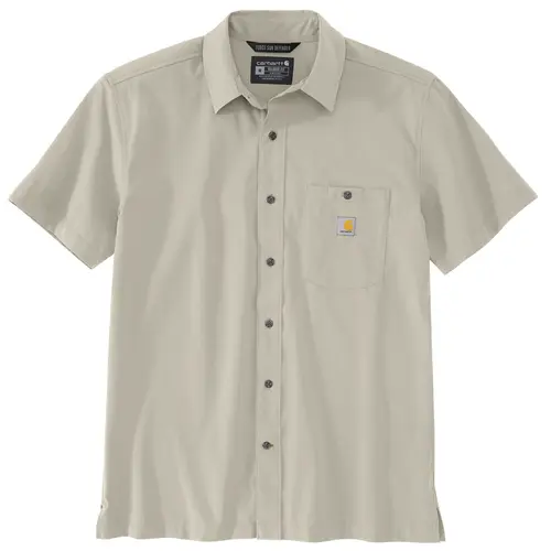 CARHARTT 106141 - Force Sun Defender™ Relaxed Fit Lightweight Short-Sleeve Shirt - Cobblestone