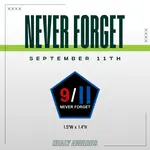 9/11 Memorial Marker Decals