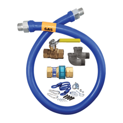 Dormont Manufacturing 1675KIT72 Dormont Blue Hose Moveable Gas Connector Kit 3/4" Dia.