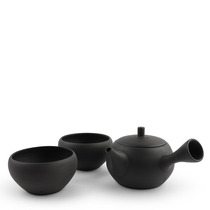 Tea Set Lolo Black Kyuusu