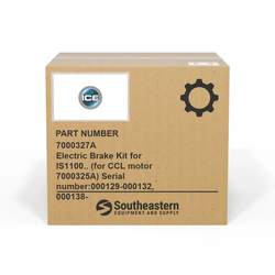 Intelligent Cleaning Equipment - 7000327A - Electric Brake Kit for IS1100.. (for CCL motor 7000325A) Serial number:000129-000132, 000138-
