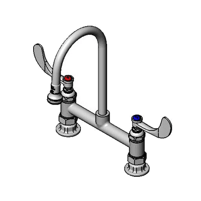 T&S Brass B-0322-04 Mixing Faucet Deck Mount