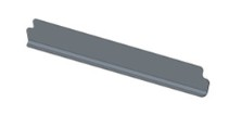 122MM W X 715MM L NON-SLIP STRIP TYPE B MEDIUM BLACK PER PRINT