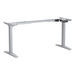 PLTEAB4872ULWF24- STANDARD Height Adjustable Table Base - Silver