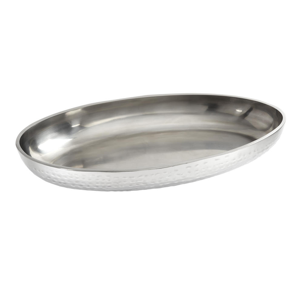 Hammered Double Wall Seafood Trays
