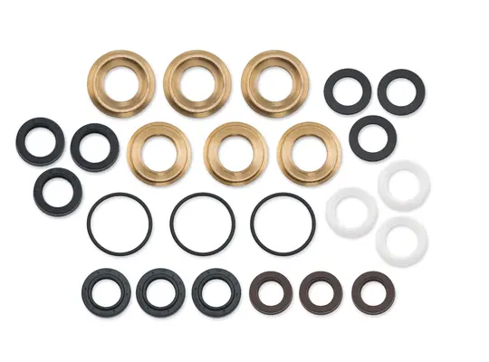 HYDROJET SEAL KIT WITH BRASS FOR 3GPM @ 2500PSI AND 4GPM @ 4000PSI PUMPS