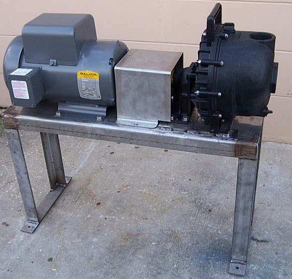 CCI 3" Chemical Pump, Motor, & Stand Kits Stainless Steel & Cast