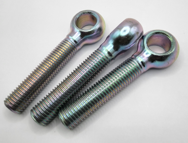 M16 - 2 X 90MM BAKING REQUIRED EYE BOLT 8.8 ZINC TRIVALENT YELLOW PER PRINT