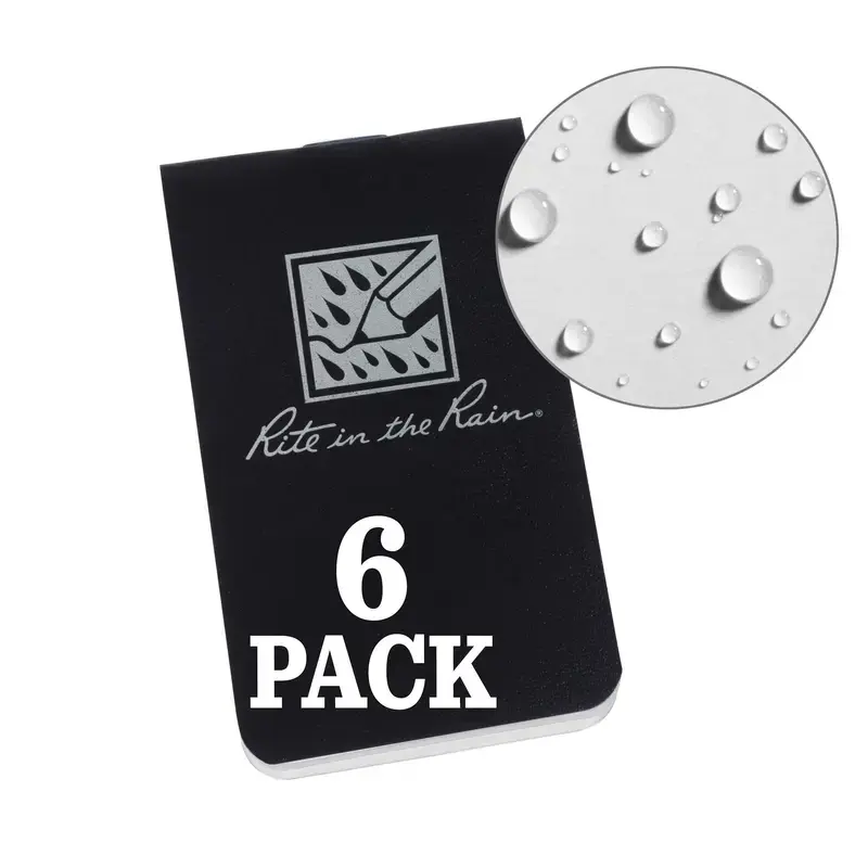 On-The-Go Notebooks (6-pack)*