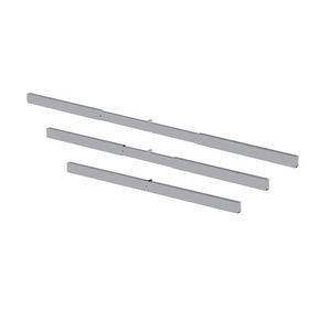 ADJUSTABLE MAIN DESK BEAM 48-72"-SILVER