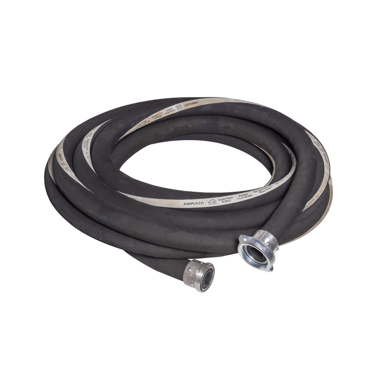 1-1/2" X 50' Refractory Hose Assembled w/Aluminum Co