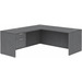 CLALD2041- Classic L-Shape Desk 71" W x 30" D with 42" Return and Box/File Pedestal- Coastal Gray