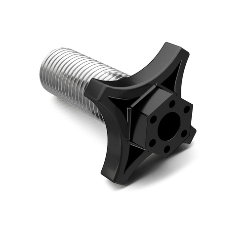 Tennant/Nobles - 4025326 - Knob, Star, 3.00D 4Ear 4.30L .59B (Replaces Tennant 77228)