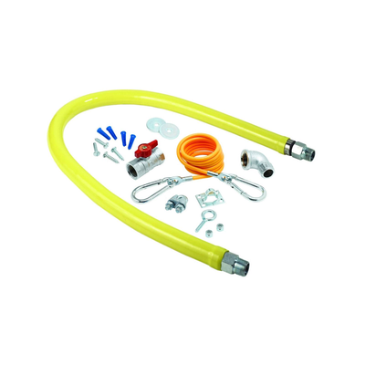 T&S Brass HG-2D-48K Safe-T-Link Gas Connector Kit 3/4" Connection