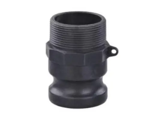 Cam and Groove Adapter, 3/4 in Type F x 3/4 in MNPT, Polypropylene