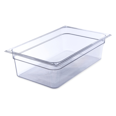Carlisle 10202B07 Full Size 6 In Dia. Clear Food Pan