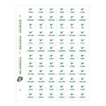 Shoulder Pad ID Adhesive Sticker Sheets