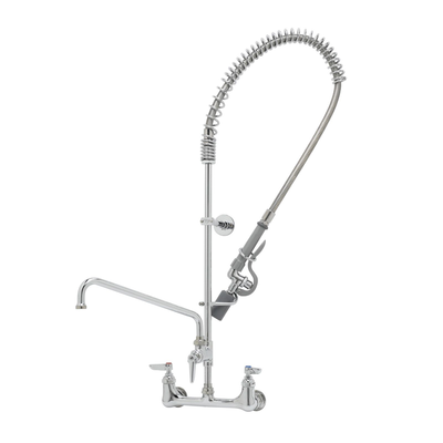 T&S Brass B-0133-ADF12-BC Easyinstall Pre-Rinse Unit 8" Wall Mount