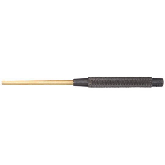 STARRETT B248C Brass Drive Pin Punch, 8"L X 1/4" Tip Diam.