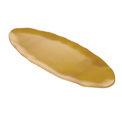 Thunder Group RF2030G Gold Pearl Melamine 30" Oval Platter