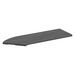PBTC36R 36" CORNER TRAN TOP RIGHT- COASTAL GRAY
