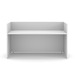 PL169NTT GALLERY DESK- NO TRANSACTION TOP- WHITE