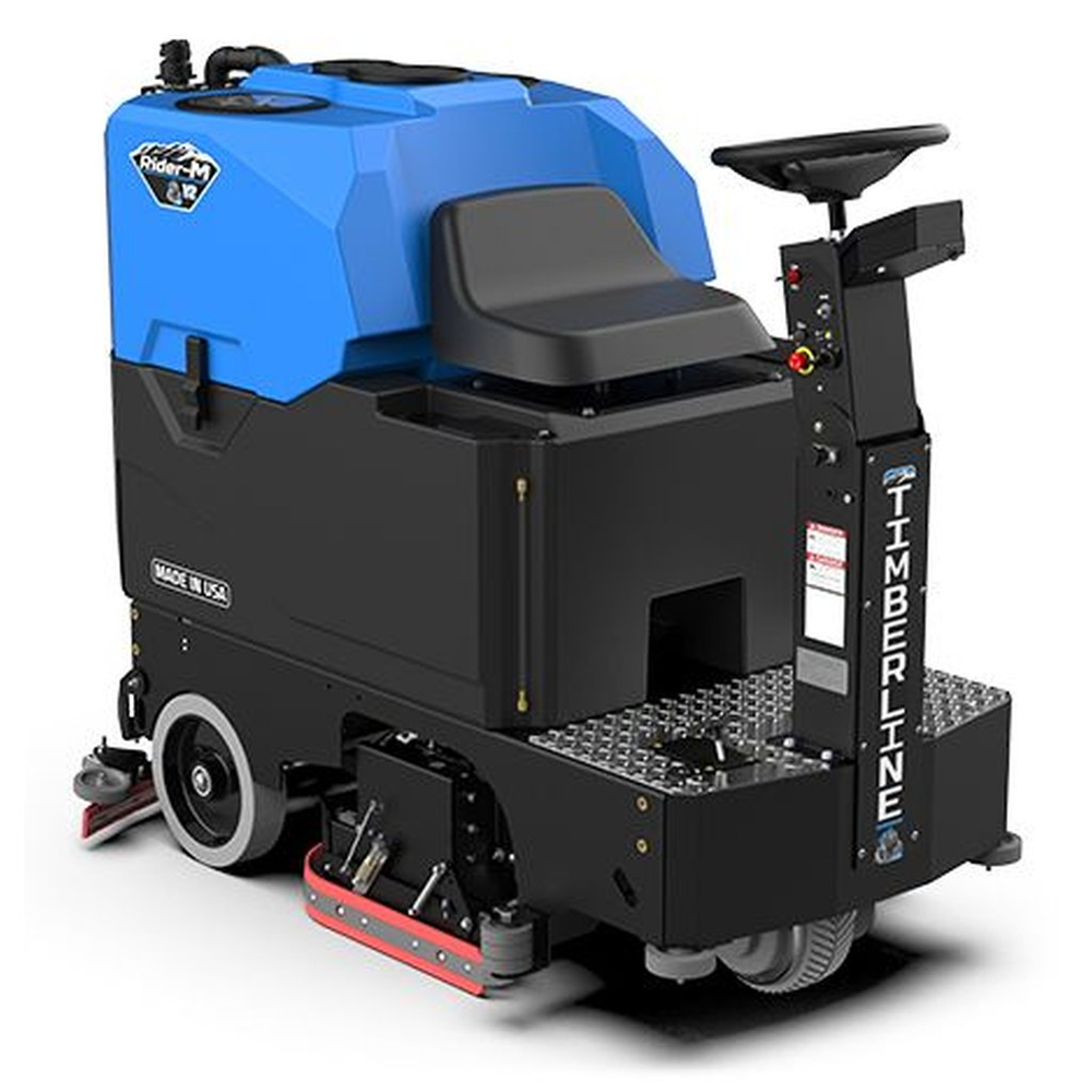 Timberline Rider-M v2 26 in cylindrical scrubber, right front