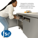FSE 48-Inch Two Door Undercounter Freezer