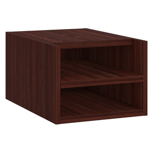 PL1066 UNDER SHELF MOUNTED OPEN FILE- MAHOGANY