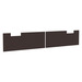 PL38MOD2 PAIR MODESTY PANELS- ESPRESSO