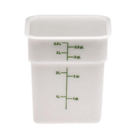 Cambro 4SFSP148 Poly 4 qt. CamSquare Containers