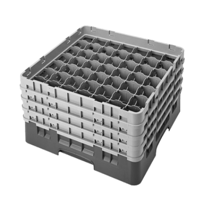 Cambro 49S800151 Camrack Glass Rack with 4 Extenders