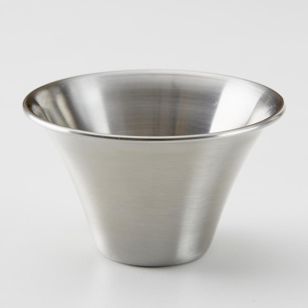 Flared Stainless Steel Sauce Cups