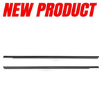 Window Felt Outer Beltline Weatherstrips - Extended Cab Rear