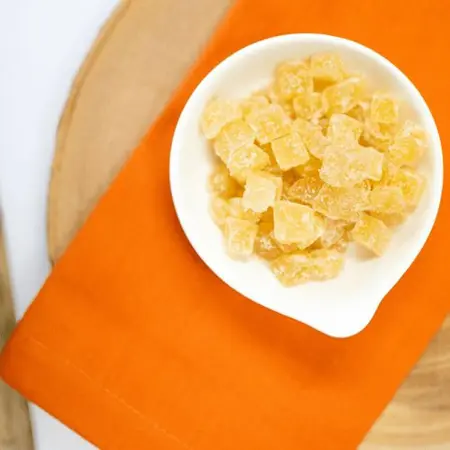 GINGER CRYSTALLIZED DICED NO SO2 | 11 LBS