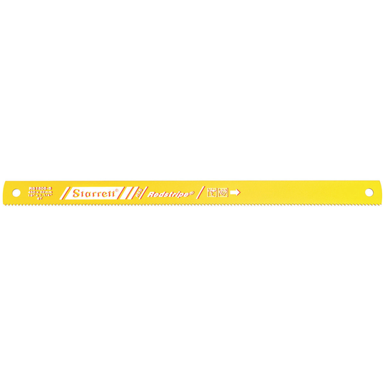 STARRETT RS1806-6 18 x 1-1/4 x .062 x 6T, Redstripe Power Hacksaw Blade