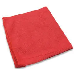 LFK451 IMPACT RED MICROFIBER CLOTHS, 16 X 16" 240/CS