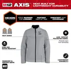 MILWAUKEE F102G21 - Women's Heated AXIS™ Jacket - Gray